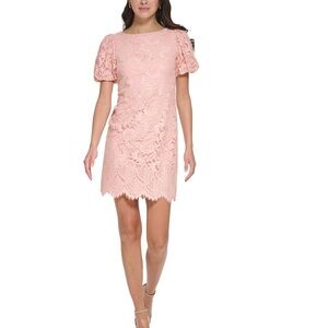 Jessica Howard size 14 Elegant Pink Lace Dress